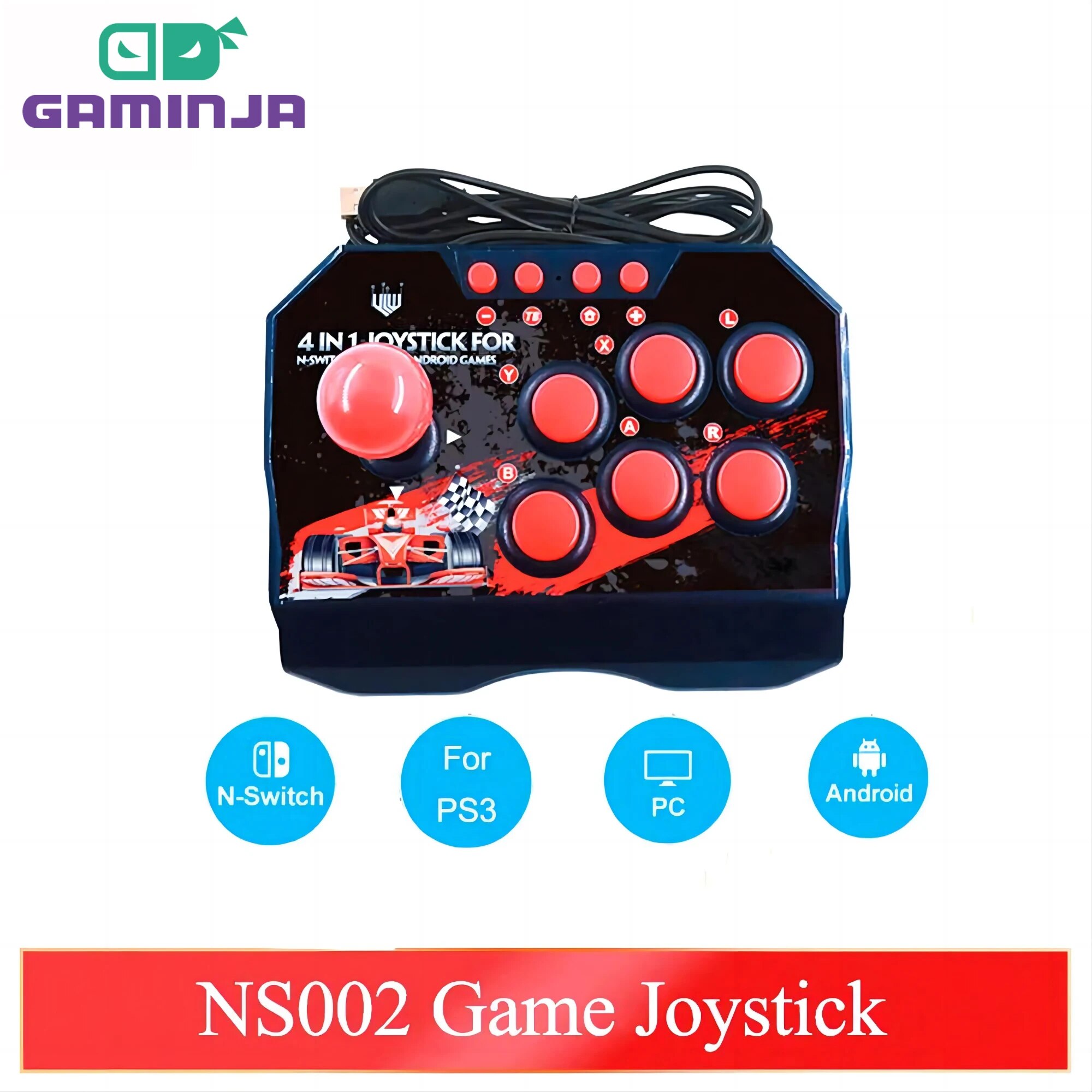 Retro Gaming Raspberry Pi Zero - GAMINJA NS002 4 1 레트로 아케이드
