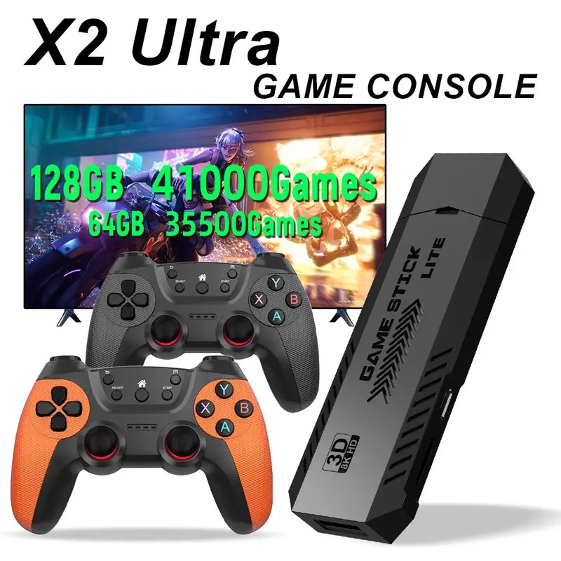 Retro Gaming System - X2 울트라 프로 레트로 게임 스틱