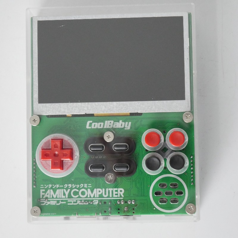 Retro Gaming System - Coolbaby X7 레트로 FC 포켓 휴대용