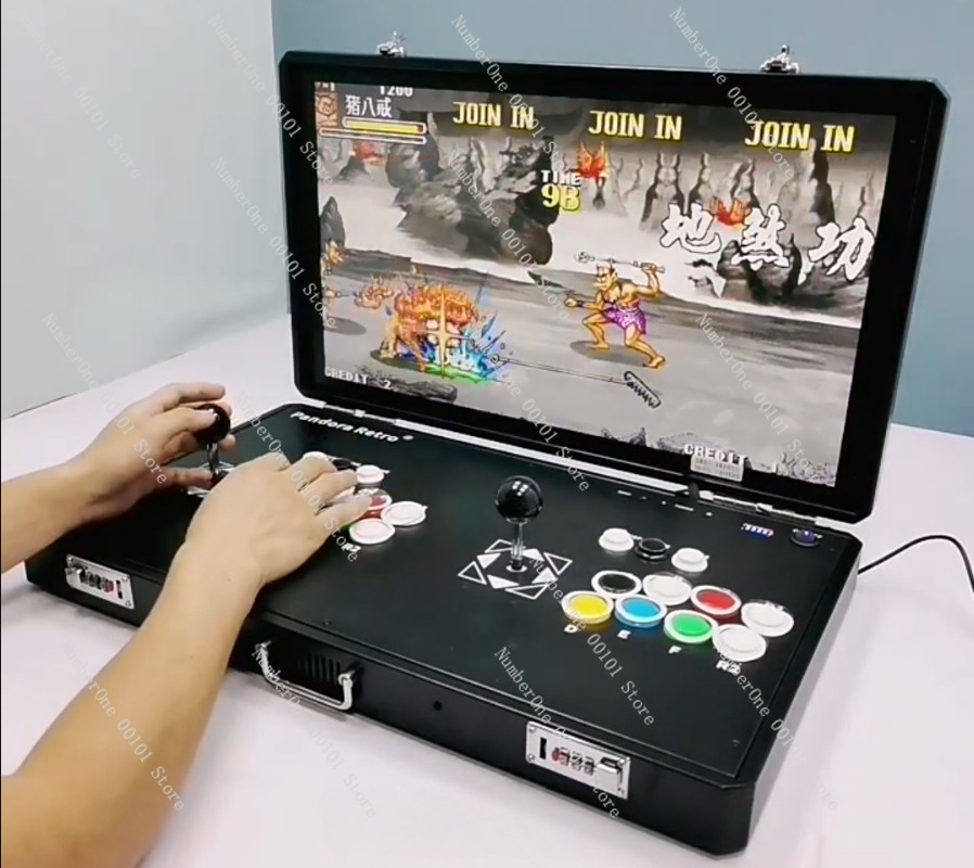 Retro Handheld Console - 휴대용 레트로 아케이드 게임 콘솔, 듀얼