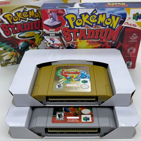Retro Gaming Pokemon - 포켓몬 스타디움 1 2 게임 카트리지