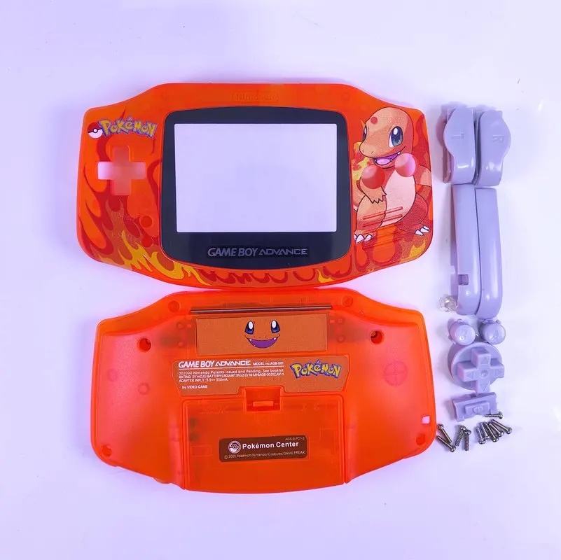 닌텐도 게임보이 어드밴스 GBA 교체용 쉘, 투명 그린 - Retro Gaming Pokemon 리뷰 및 가격
