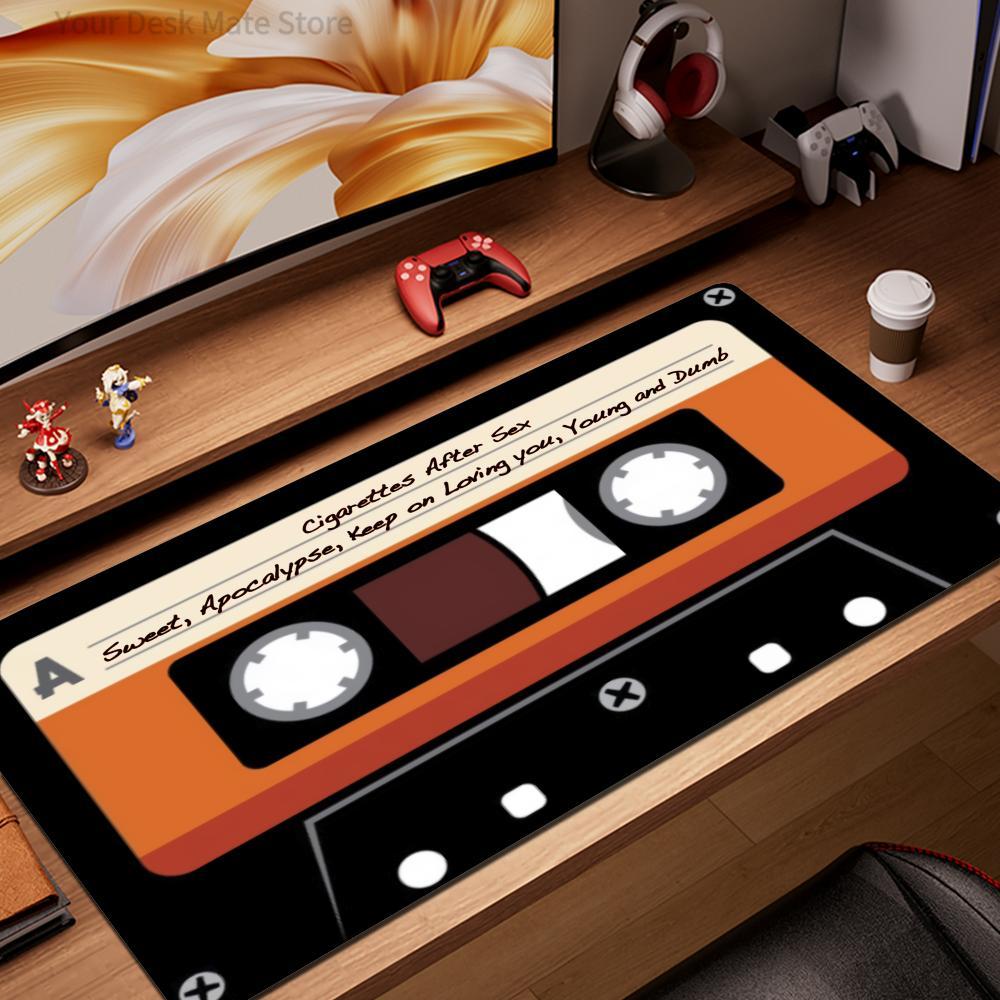 1개 레트로 카세트 테이프 프린트 대형 스티치 마감 논 - Retro Gaming Xl 리뷰 및 가격