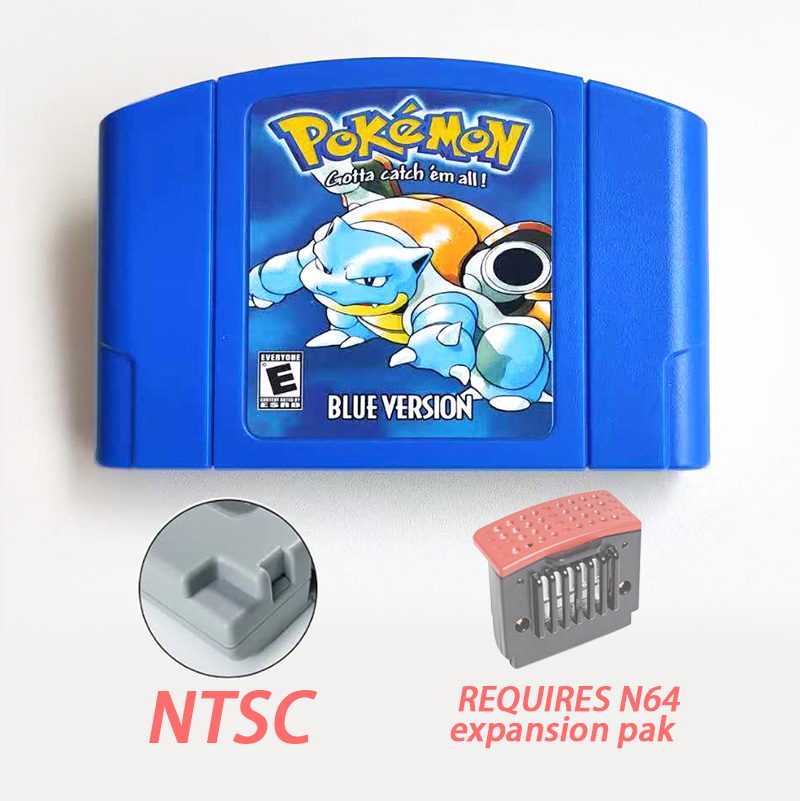 미국 NTSC 버전 영어판 포켓몬 블루 N64 레트로  - Retro Handheld Console 리뷰 및 가격