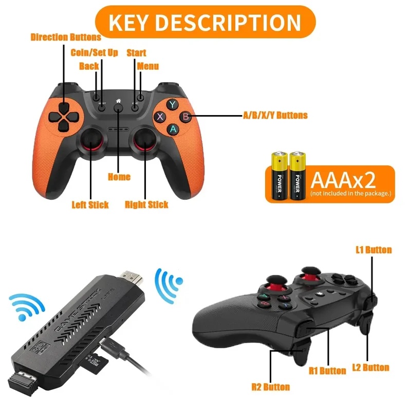 X2 울트라 프로 레트로 게임 스틱 64GB 128GB - Retro Gaming System 리뷰 및 가격