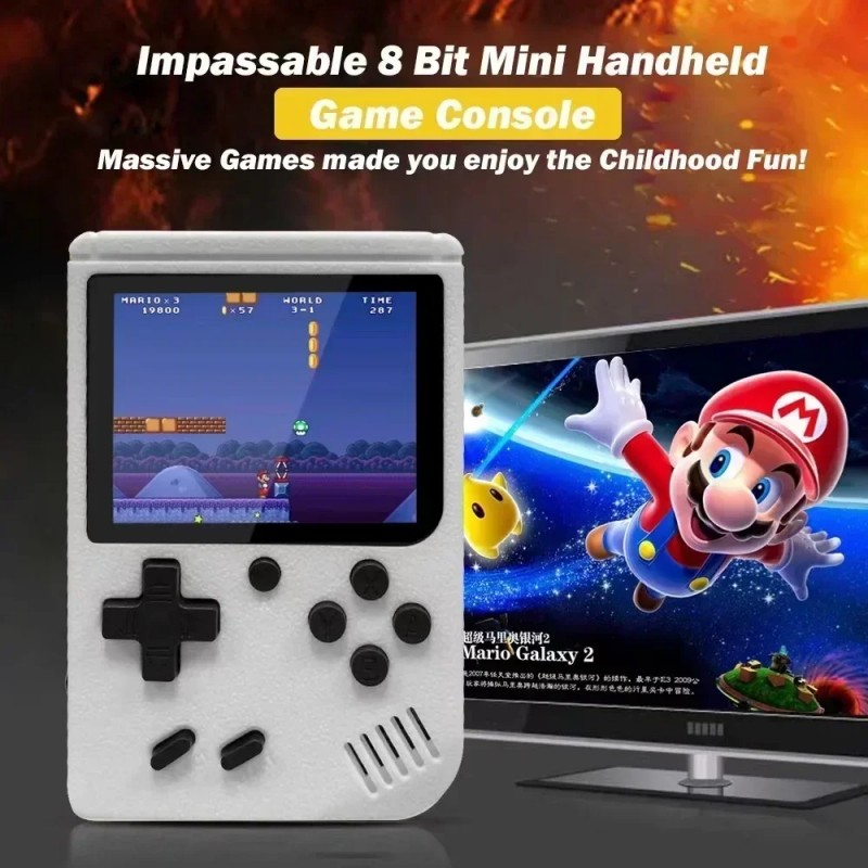 휴대용 레트로 미니 비디오 게임 콘솔 8 비트 휴대용  - Retro Handheld Console 리뷰 및 가격