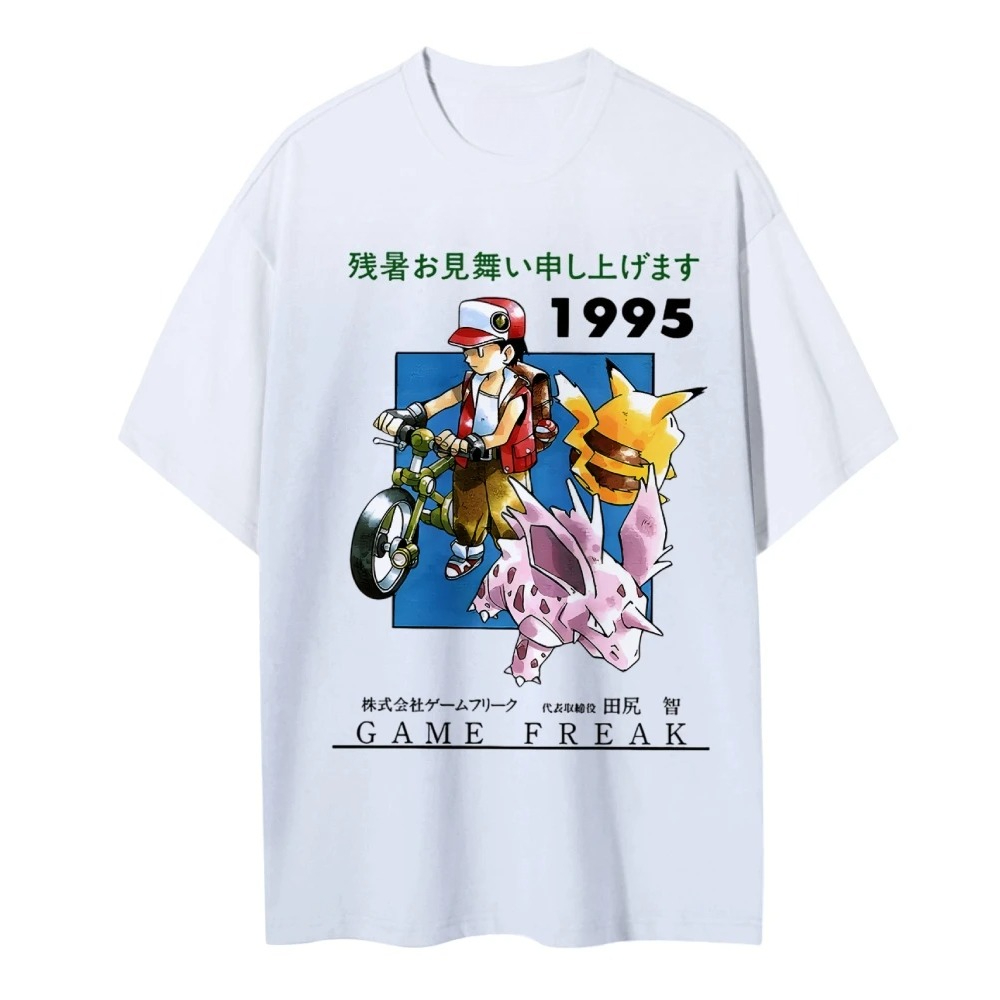 포켓몬 1995 빈티지 티셔츠 게임 프릭 피카추 폴리곤 - Retro Gaming Pokemon 리뷰 및 가격