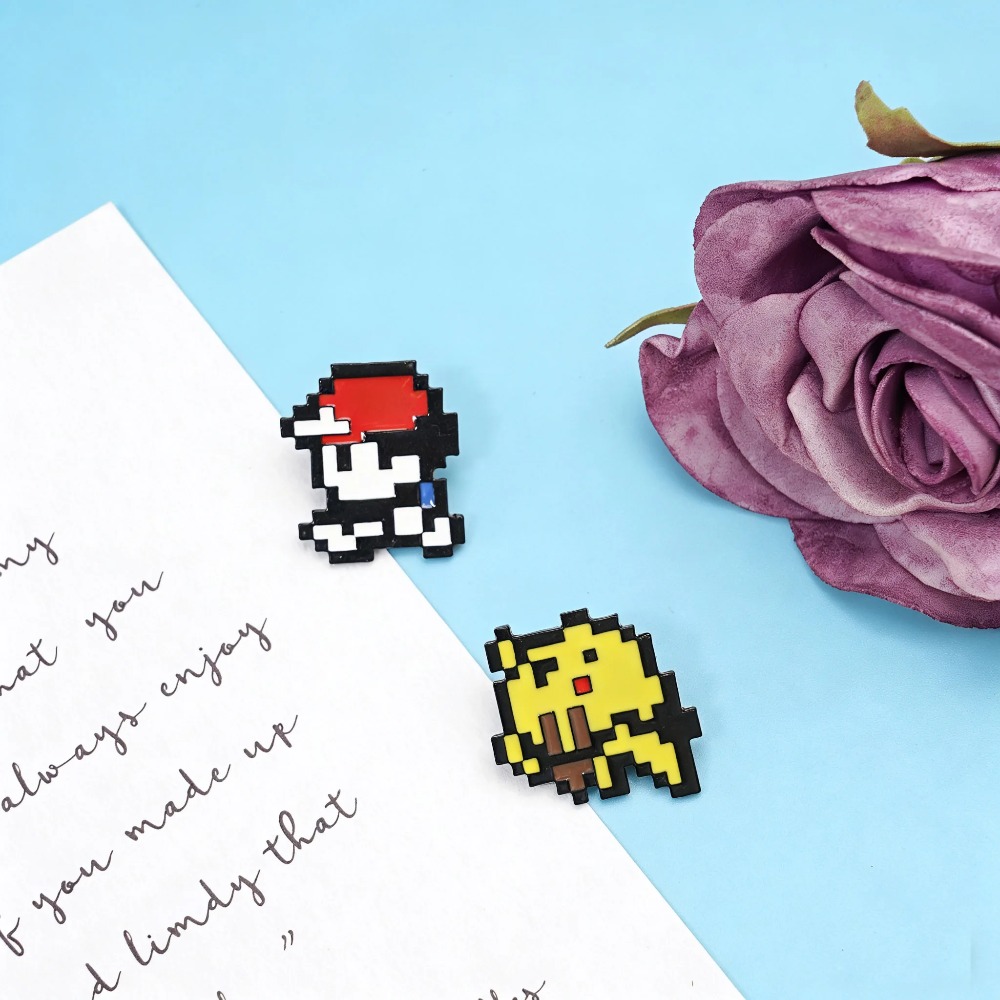 뜨거운 2pcs 레트로 게임 8 비트 픽셀 포켓몬 에나 - Retro Gaming Pokemon 리뷰 및 가격
