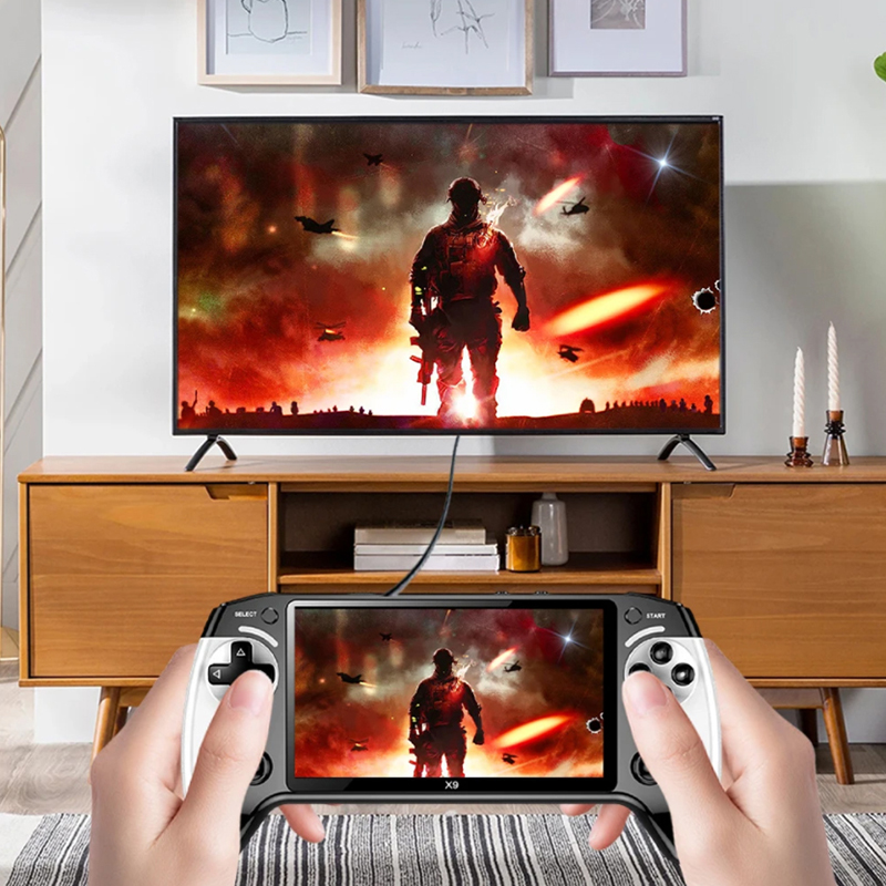 X9 휴대용 게임기 5.5인치 화면 레트로 게임 장치  - Retro Gaming Devices 리뷰 및 가격