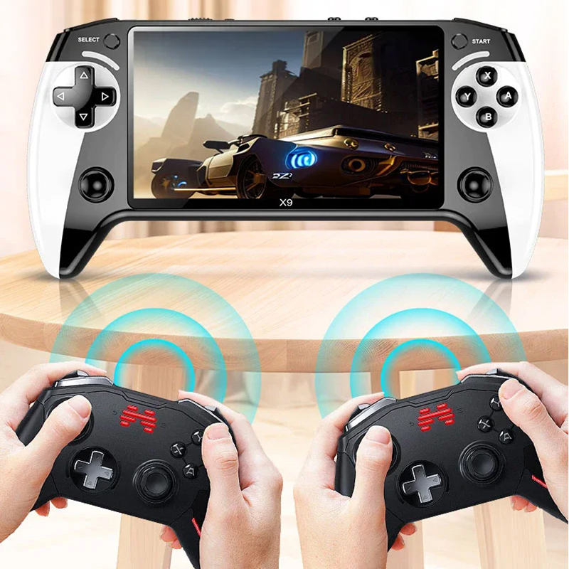 X9 휴대용 게임기 5.5인치 화면 레트로 게임 장치  - Retro Gaming Devices 리뷰 및 가격