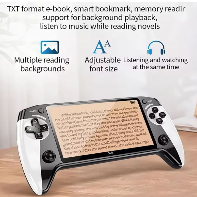 X9 휴대용 게임기 5.5인치 화면 레트로 게임 장치  - Retro Gaming Devices 리뷰 및 가격